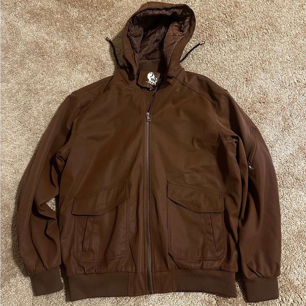 David Outwear: Marziano Leather Jacket Large